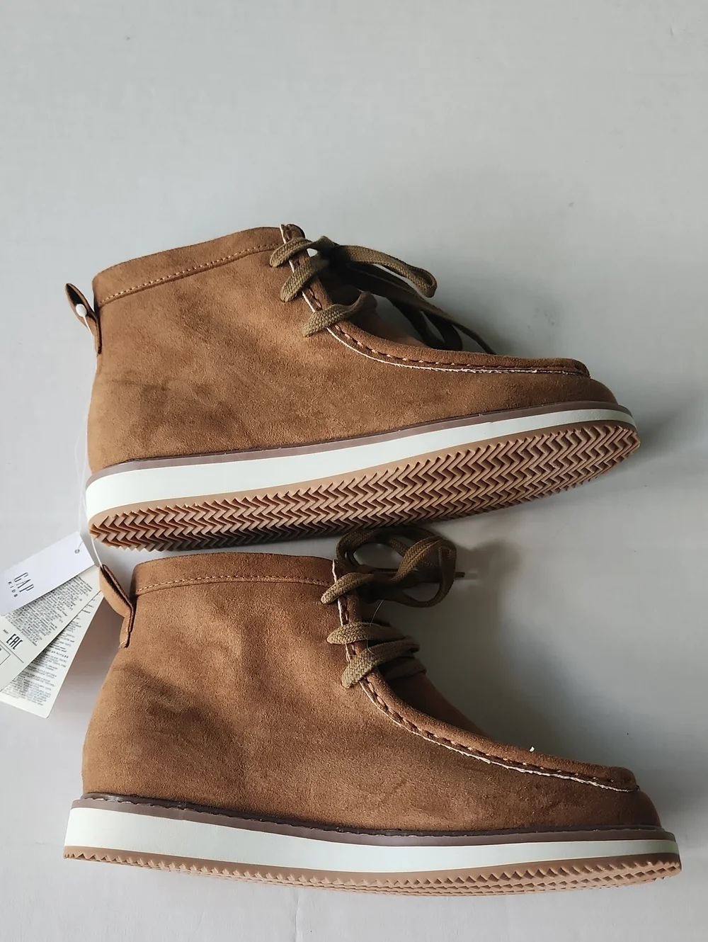GAP Kids Tan Suede Chukka Boots